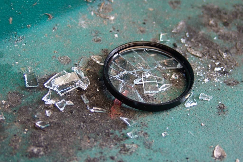 broken camera